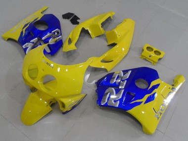 Affordable 1991-1998 Yellow Blue Honda CBR250RR MC22 Motorbike Fairing Kits Canada