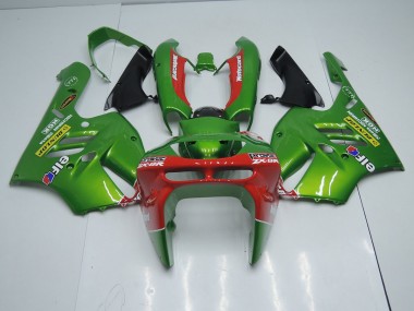 Affordable 1994-1997 Green Red Kawasaki ZX9R Motorbike Fairing Kits Canada