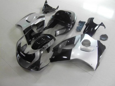 Affordable 1996-2000 Silver Grey No Decals Suzuki GSXR 600 Replacement Fairings Canada