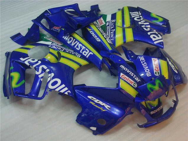 Affordable 1995-1998 Blue Movistar Castrol Honda CBR600 F3 Motor Bike Fairings Canada