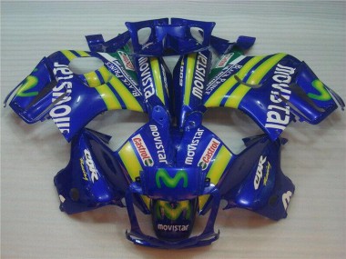 Affordable 1995-1998 Blue Movistar Castrol Honda CBR600 F3 Motor Bike Fairings Canada