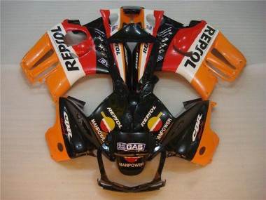 Affordable 1995-1998 Black Orange Repsol Honda CBR600 F3 Motorcycle Fairings Kits Canada
