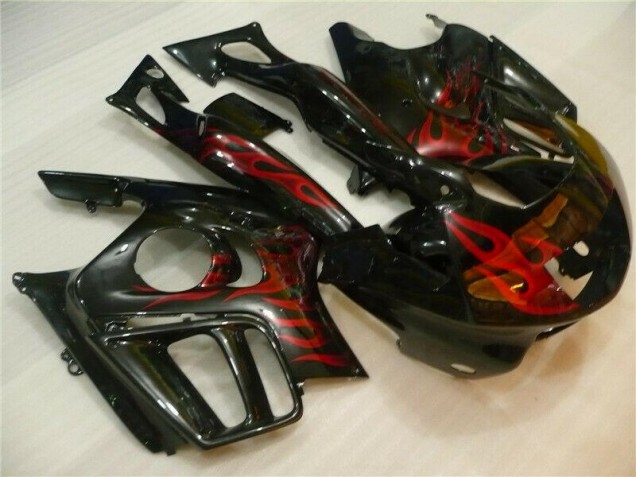 Affordable 1995-1998 Black Red Flame Honda CBR600 F3 Motorcycle Fairing Canada Affordable 1995-1998 Black Red Flame Honda CBR600 F3 Motorcycle Fairing Canada