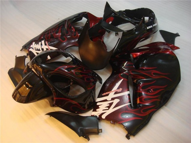 Affordable 1996-2007 Black Red Flame Suzuki GSXR 1300 Hayabusa Motorbike Fairing Canada Affordable 1996-2007 Black Red Flame Suzuki GSXR 1300 Hayabusa Motorbike Fairing Canada