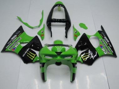 Affordable 1998-1999 Green Monster Kawasaki ZX6R Motor Bike Fairings Canada