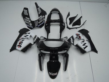 Affordable 1998-1999 Black West Kawasaki ZX9R Bike Fairing Canada