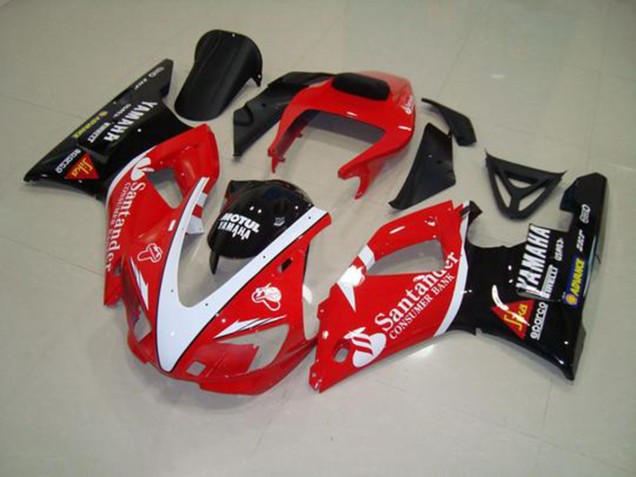 Affordable 1998-1999 Red Black White Yamaha YZF R1 Motorbike Fairing Canada