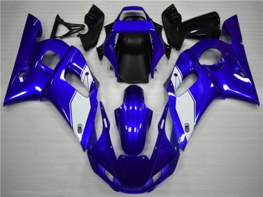 Affordable 1998-2002 White Blue Yamaha YZF R6 Bike Fairings & Bodywork Canada