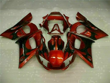 Affordable 1998-2002 Brown Yamaha YZF R6 Bike Fairing Kit Canada