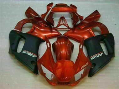 Affordable 1998-2002 Black Brown Yamaha YZF R6 Motor Bike Fairings Canada