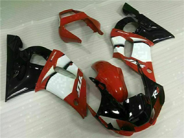 Affordable 1998-2002 Red White Yamaha YZF R6 Motor Fairings Canada