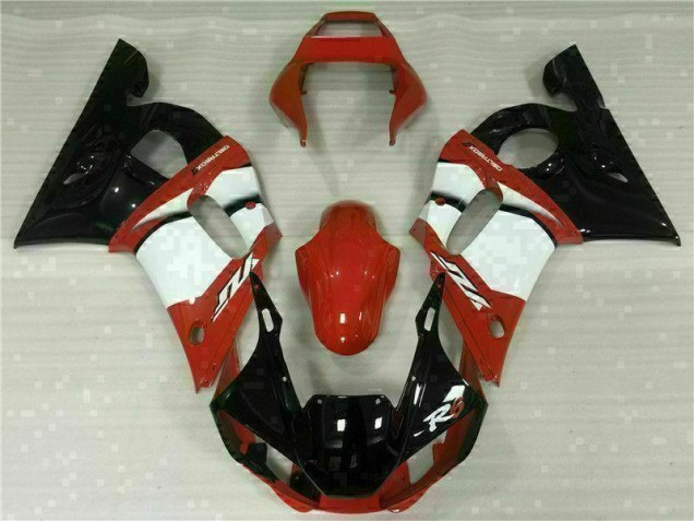 Affordable 1998-2002 Red White Yamaha YZF R6 Motor Fairings Canada