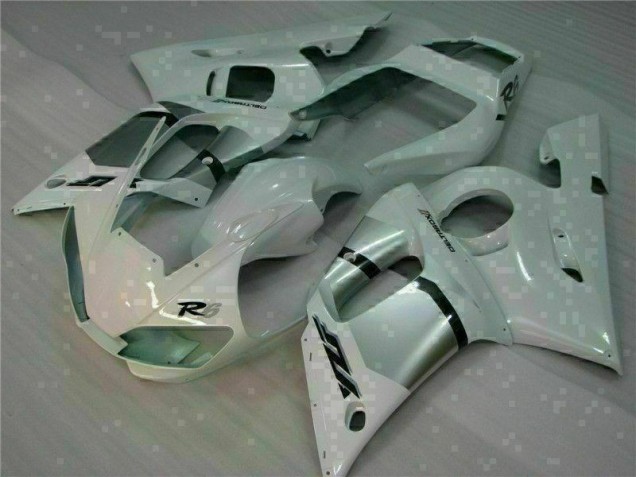 Affordable 1998-2002 White Yamaha YZF R6 Motorbike Fairing Canada Affordable 1998-2002 White Yamaha YZF R6 Motorbike Fairing Canada