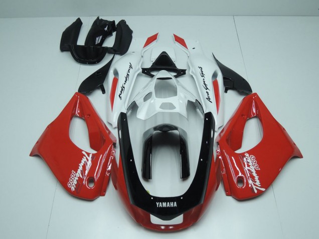 Affordable 1998-2003 Red Black and White Suzuki TL1000R Motorcyle Fairings Canada