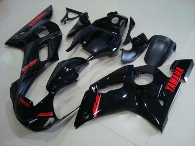 Affordable 1998-2002 Glossy Black Red Decals Yamaha YZF R6 Motorbike Fairings Canada