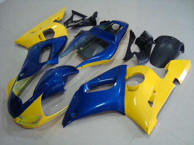 Affordable 1998-2002 Yellow Blue Yamaha YZF R6 Motorcycle Fairing Kit & Bodywork Canada Affordable 1998-2002 Yellow Blue Yamaha YZF R6 Motorcycle Fairing Kit & Bodywork Canada