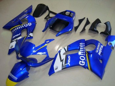 Affordable 1998-2002 Blue Go Motul Yamaha YZF R6 Motorbike Fairing Kits Canada