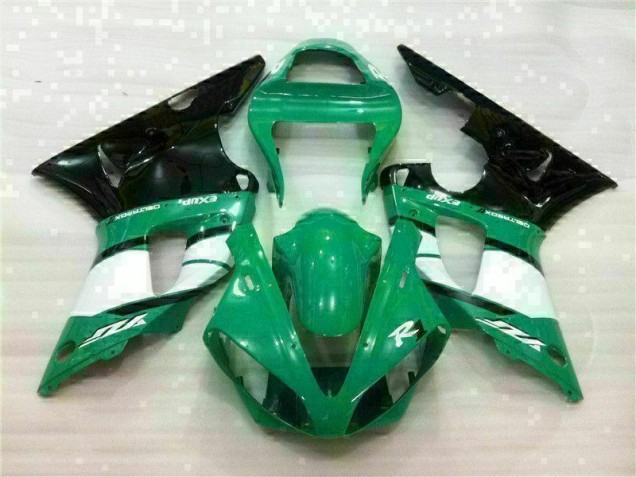 Affordable 2000-2001 Green Yamaha YZF R1 Motorcylce Fairings Canada Affordable 2000-2001 Green Yamaha YZF R1 Motorcylce Fairings Canada