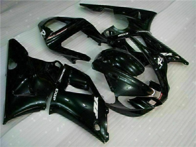 Affordable 2000-2001 Black Yamaha YZF R1 Motorcycle Fairing Kit Canada