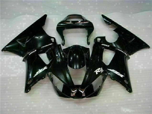 Affordable 2000-2001 Black Yamaha YZF R1 Motorcycle Fairing Kit Canada