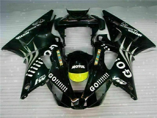 Affordable 2000-2001 Black Yamaha YZF R1 Bike Fairing Canada