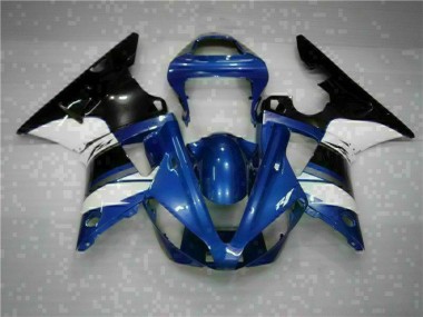 Affordable 2000-2001 Blue Yamaha YZF R1 Bike Fairing Kit Canada