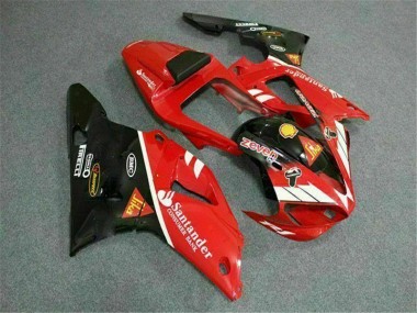 Affordable 2000-2001 Red Yamaha YZF R1 Motorcycle Fairings Kits Canada