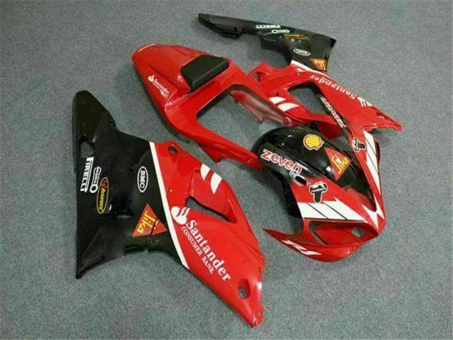 Affordable 2000-2001 Red Yamaha YZF R1 Motorcycle Fairings Kits Canada