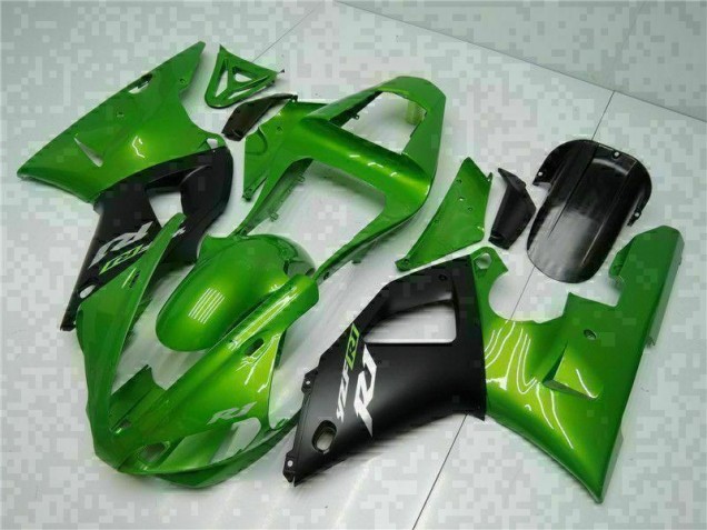 Affordable 2000-2001 Green Yamaha YZF R1 Motorcyle Fairings Canada Affordable 2000-2001 Green Yamaha YZF R1 Motorcyle Fairings Canada