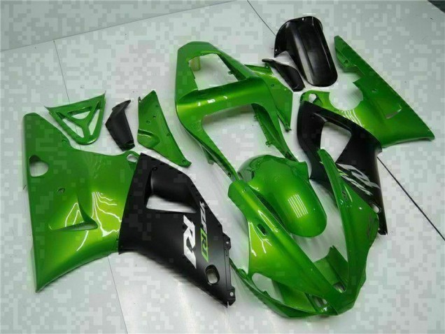 Affordable 2000-2001 Green Yamaha YZF R1 Motorcyle Fairings Canada Affordable 2000-2001 Green Yamaha YZF R1 Motorcyle Fairings Canada