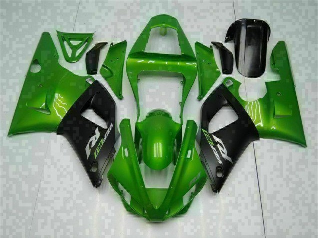 Affordable 2000-2001 Green Yamaha YZF R1 Motorcyle Fairings Canada Affordable 2000-2001 Green Yamaha YZF R1 Motorcyle Fairings Canada