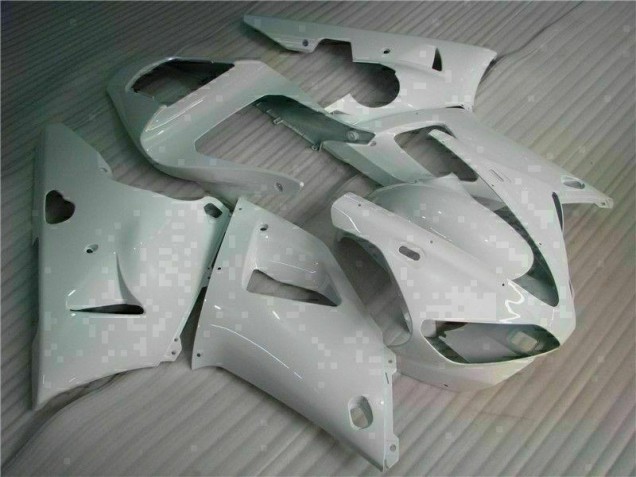Affordable 2000-2001 White Yamaha YZF R1 Replacement Fairings Canada
