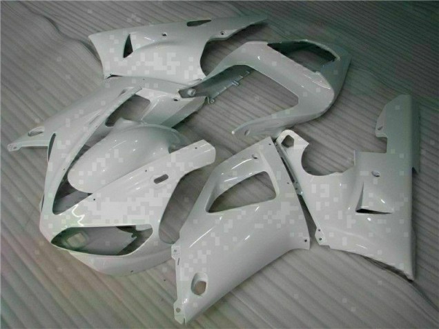 Affordable 2000-2001 White Yamaha YZF R1 Replacement Fairings Canada