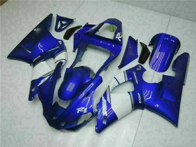 Affordable 2000-2001 Blue Yamaha YZF R1 Motorcycle Fairings Kit Canada Affordable 2000-2001 Blue Yamaha YZF R1 Motorcycle Fairings Kit Canada