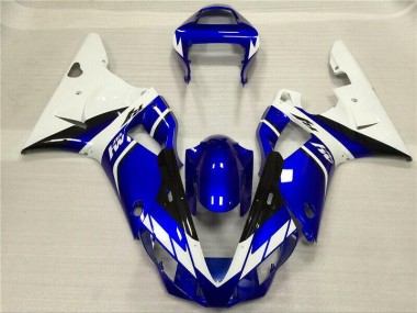 Affordable 2000-2001 White Blue Yamaha YZF R1 Motorcylce Fairings Canada