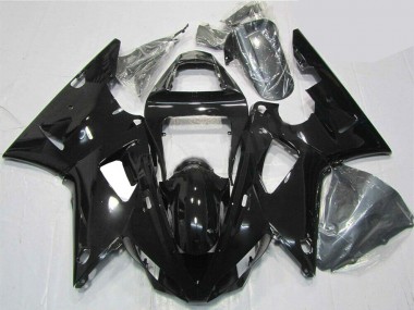 Affordable 2000-2001 Glossy Black Yamaha YZF R1 Bike Fairings Canada
