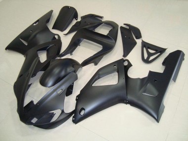 Affordable 2000-2001 Matte Black Yamaha YZF R1 Motorcycle Fairing Kit Canada