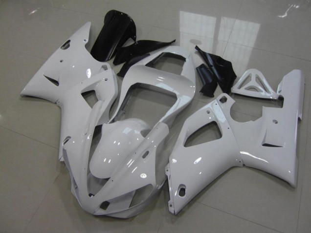 Affordable 2000-2001 White No Decals Yamaha YZF R1 Motor Fairings Canada