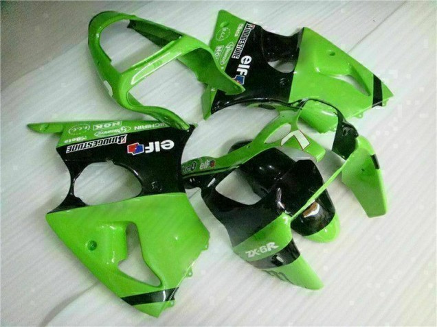 Affordable 2000-2002 Green Black Kawasaki ZX6R Bike Fairings Canada Affordable 2000-2002 Green Black Kawasaki ZX6R Bike Fairings Canada