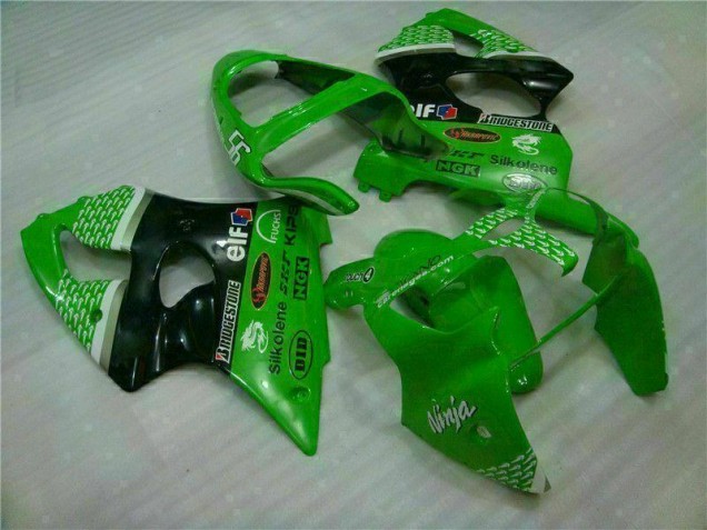 Affordable 2000-2002 Green Black Kawasaki ZX6R Motor Bike Fairings Canada Affordable 2000-2002 Green Black Kawasaki ZX6R Motor Bike Fairings Canada