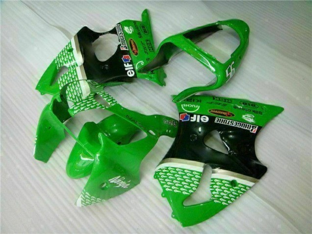 Affordable 2000-2002 Green Black Kawasaki ZX6R Motorcycle Bodywork Canada Affordable 2000-2002 Green Black Kawasaki ZX6R Motorcycle Bodywork Canada