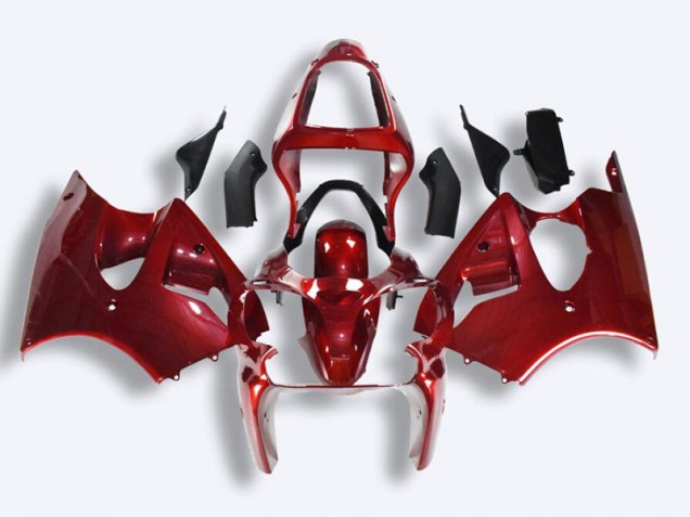Affordable 2000-2002 Red Kawasaki ZX6R Motorcycle Fairings Canada Affordable 2000-2002 Red Kawasaki ZX6R Motorcycle Fairings Canada