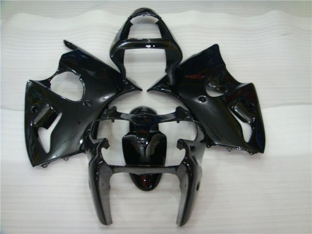 Affordable 2000-2002 Glossy Black Kawasaki ZX6R Motorbike Fairing Kits Canada Affordable 2000-2002 Glossy Black Kawasaki ZX6R Motorbike Fairing Kits Canada
