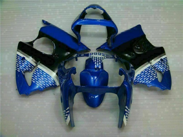 Affordable 2000-2002 Blue Kawasaki ZX6R Motorcylce Fairings Canada