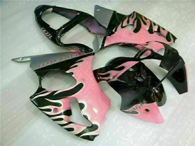 Affordable 2000-2002 Pink Kawasaki ZX6R Motorcycle Fairing Canada Affordable 2000-2002 Pink Kawasaki ZX6R Motorcycle Fairing Canada