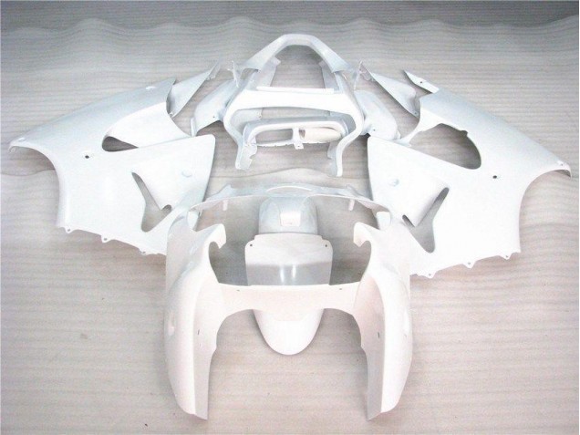 Affordable 2000-2002 Glossy White Kawasaki ZX6R Bike Fairing Canada Affordable 2000-2002 Glossy White Kawasaki ZX6R Bike Fairing Canada