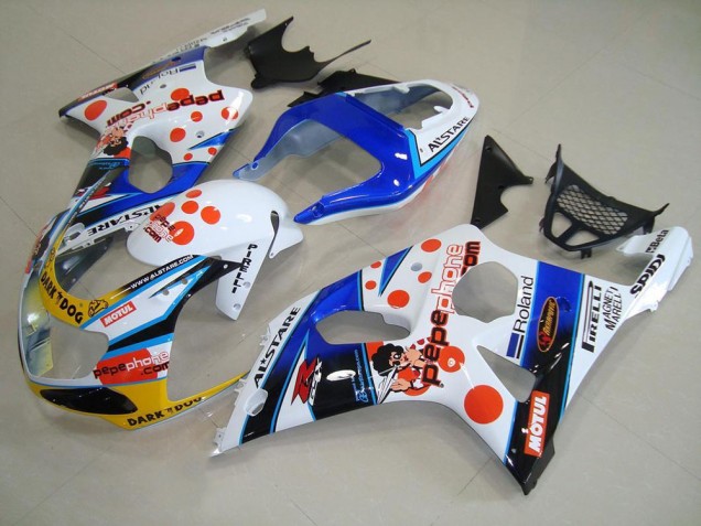 Affordable 2000-2002 Pepe Phone Suzuki GSXR 1000 Motorcylce Fairings Canada