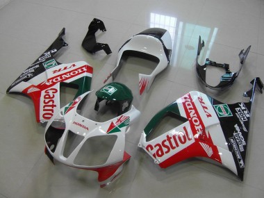 Affordable 2000-2006 Castrol Honda VTR1000 Motorcycle Fairings Kit Canada