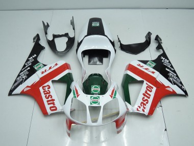 Affordable 2000-2006 White Black Red Castro Honda VTR1000 Bike Fairings Canada