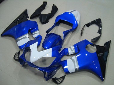 Affordable 2001-2003 White Blue Black Honda CBR600 F4i Bike Fairing Kit Canada